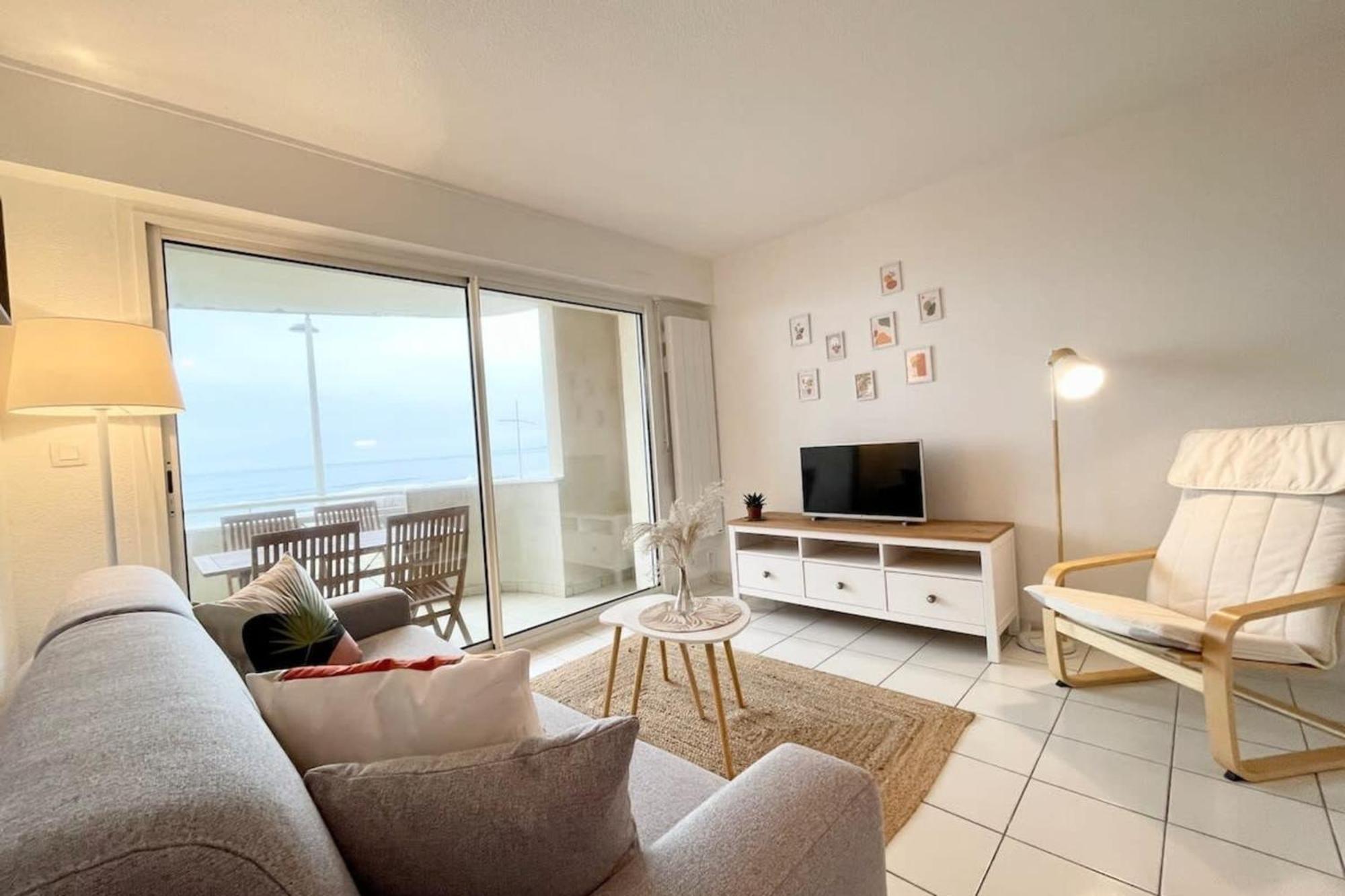 Splendide T2 Archi Cocooning Vue Mer 180 Ploemeur Esterno foto