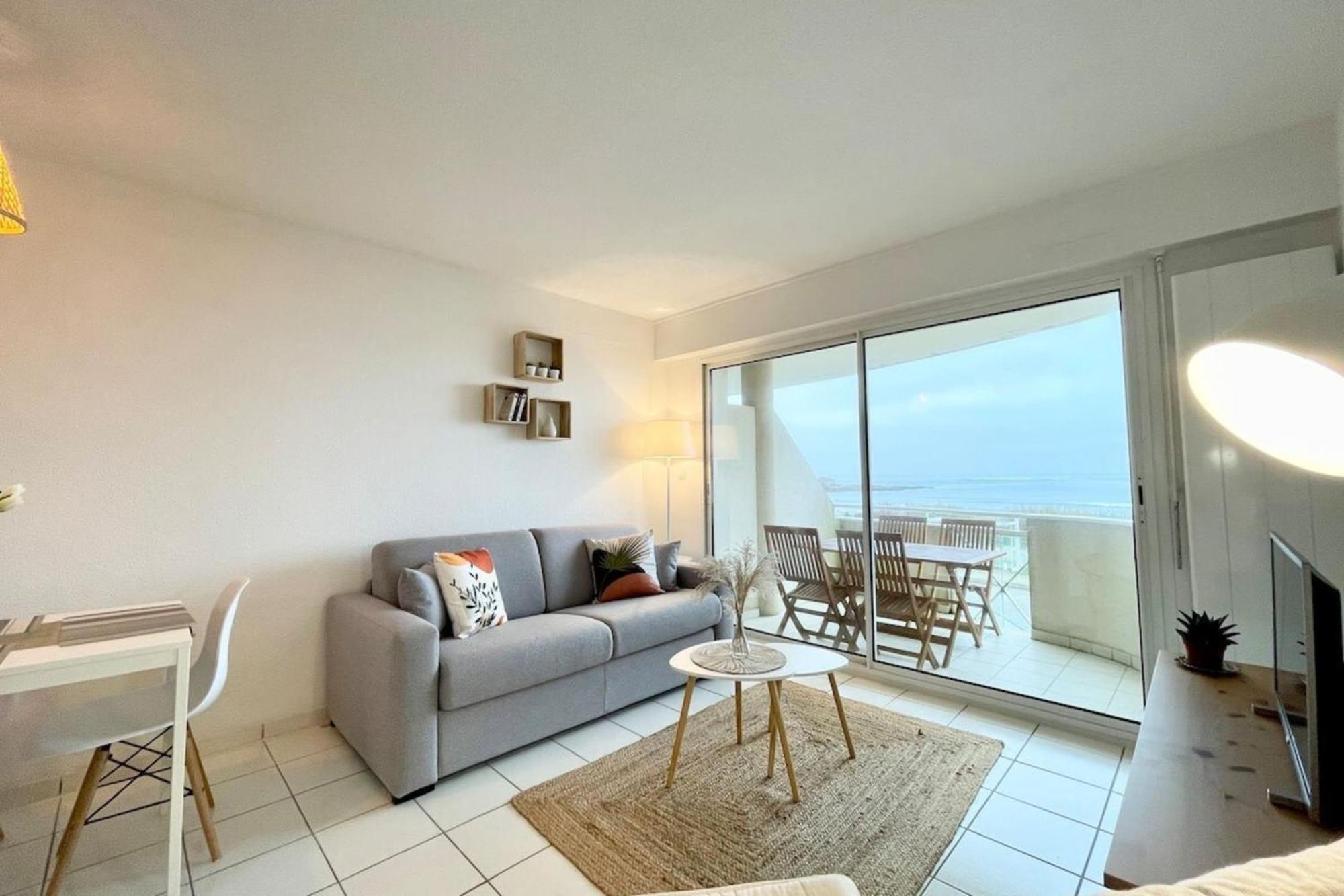 Splendide T2 Archi Cocooning Vue Mer 180 Ploemeur Esterno foto