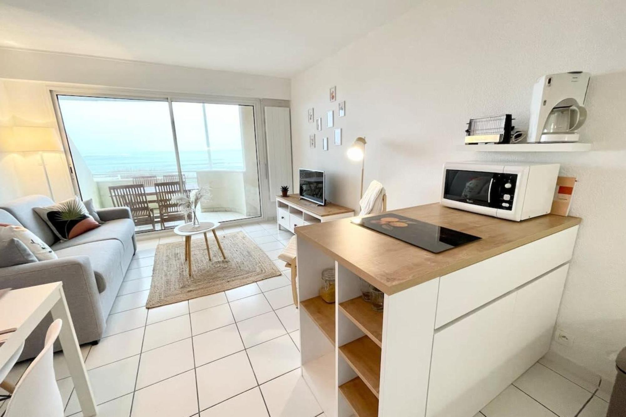 Splendide T2 Archi Cocooning Vue Mer 180 Ploemeur Esterno foto